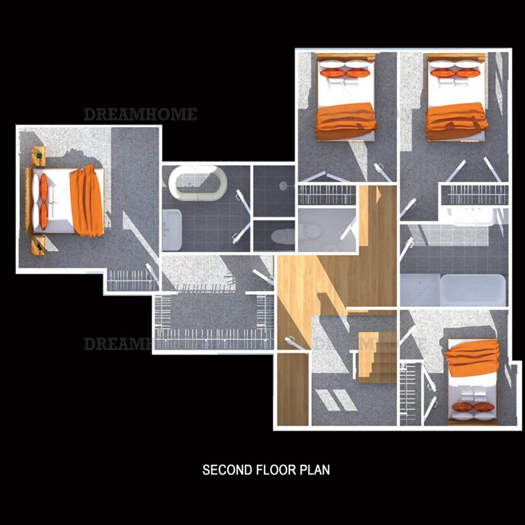 33 Yattendon Road-second floor plan